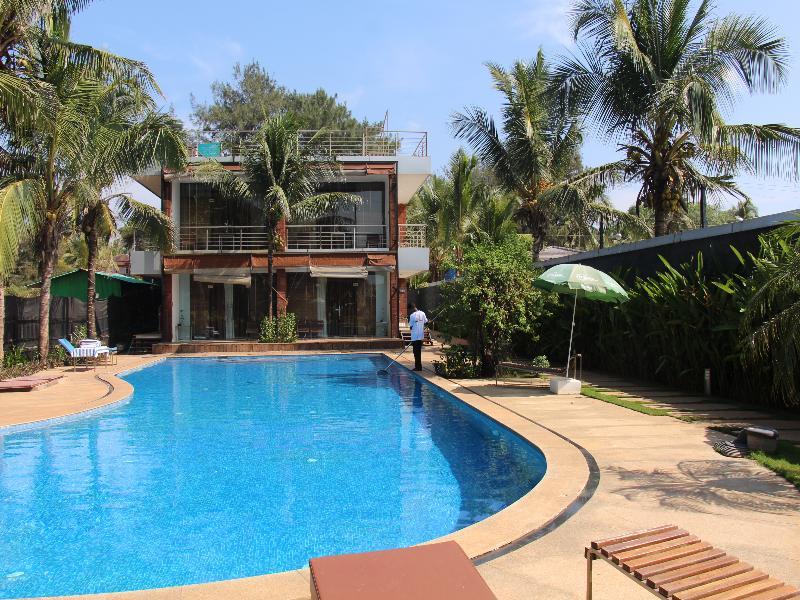 360° Beach Retreat Candolim Exterior foto